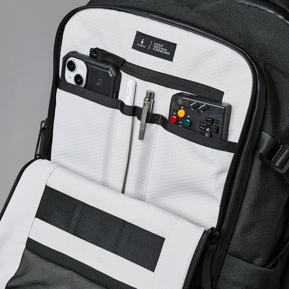 NWT Alpaka Elements Travel Backpack Black | Axoflux 600D - Picture 7 of 13